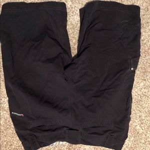 Men’s black lulu cargo shorts